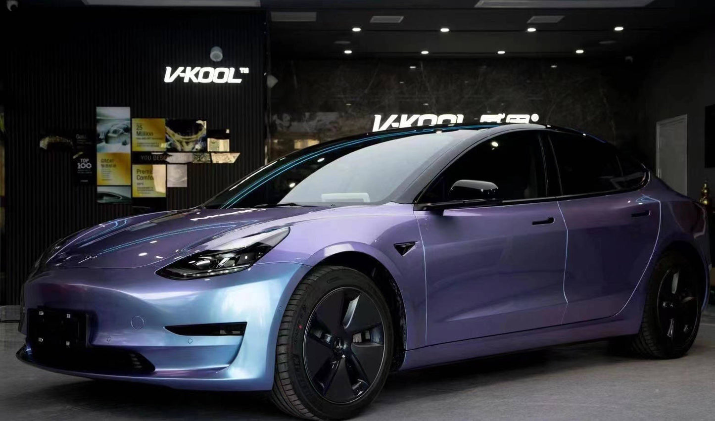 Metal Grey Purple