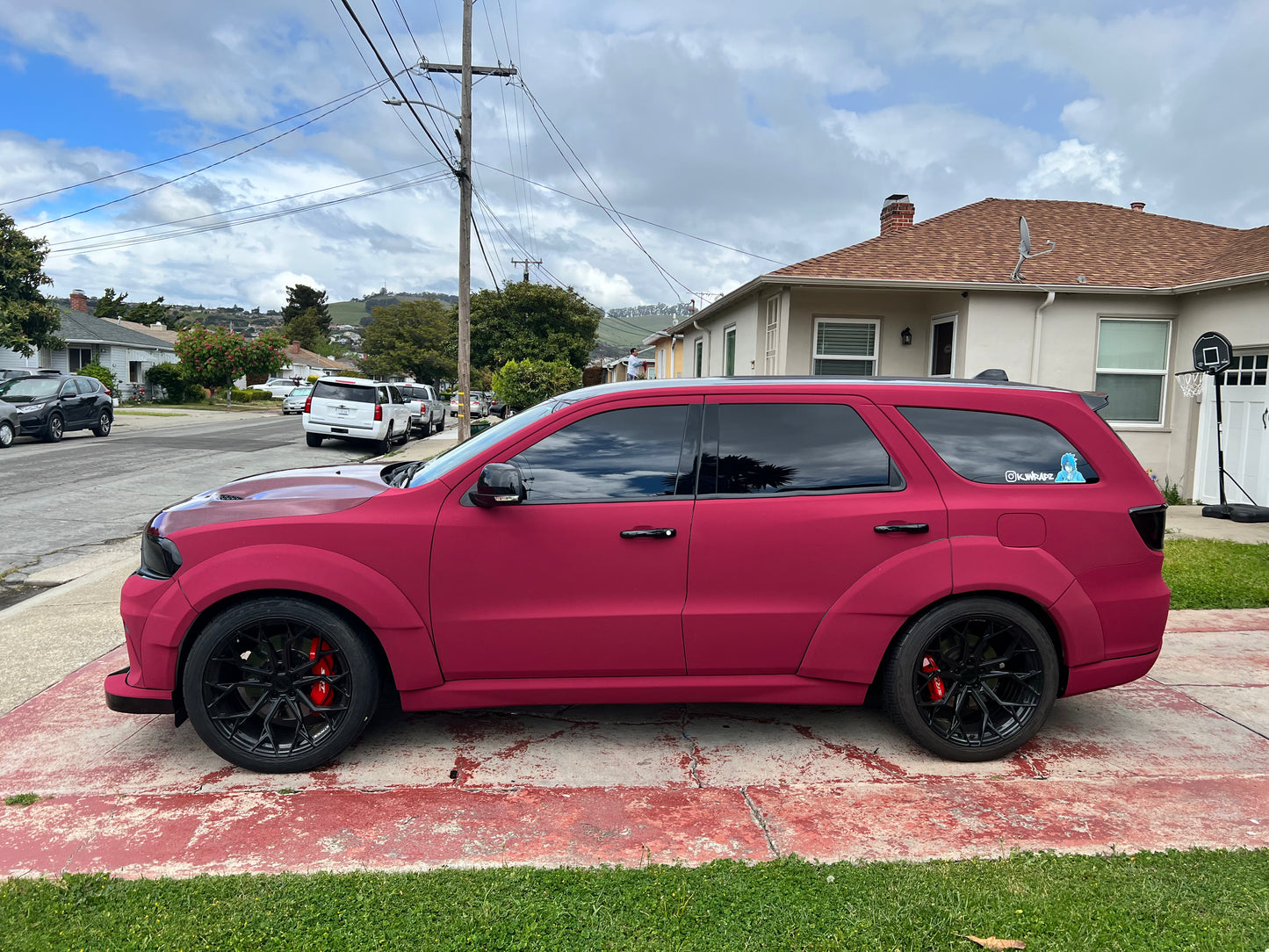 Burgundy Suede