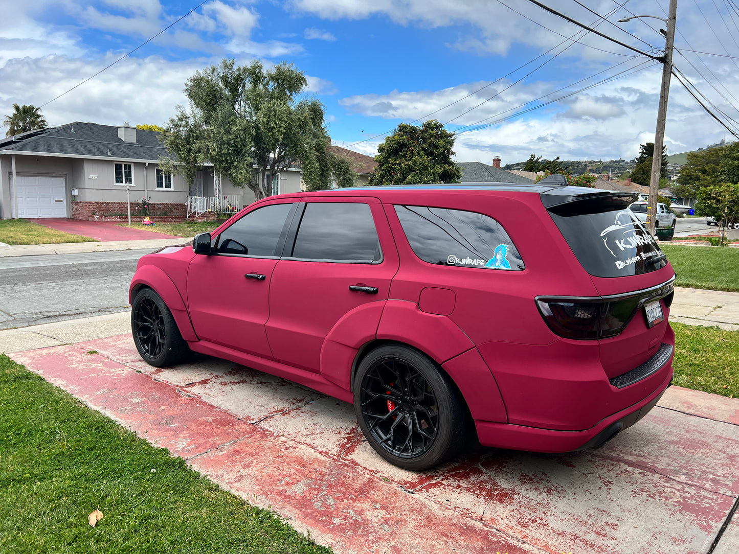 Burgundy Suede