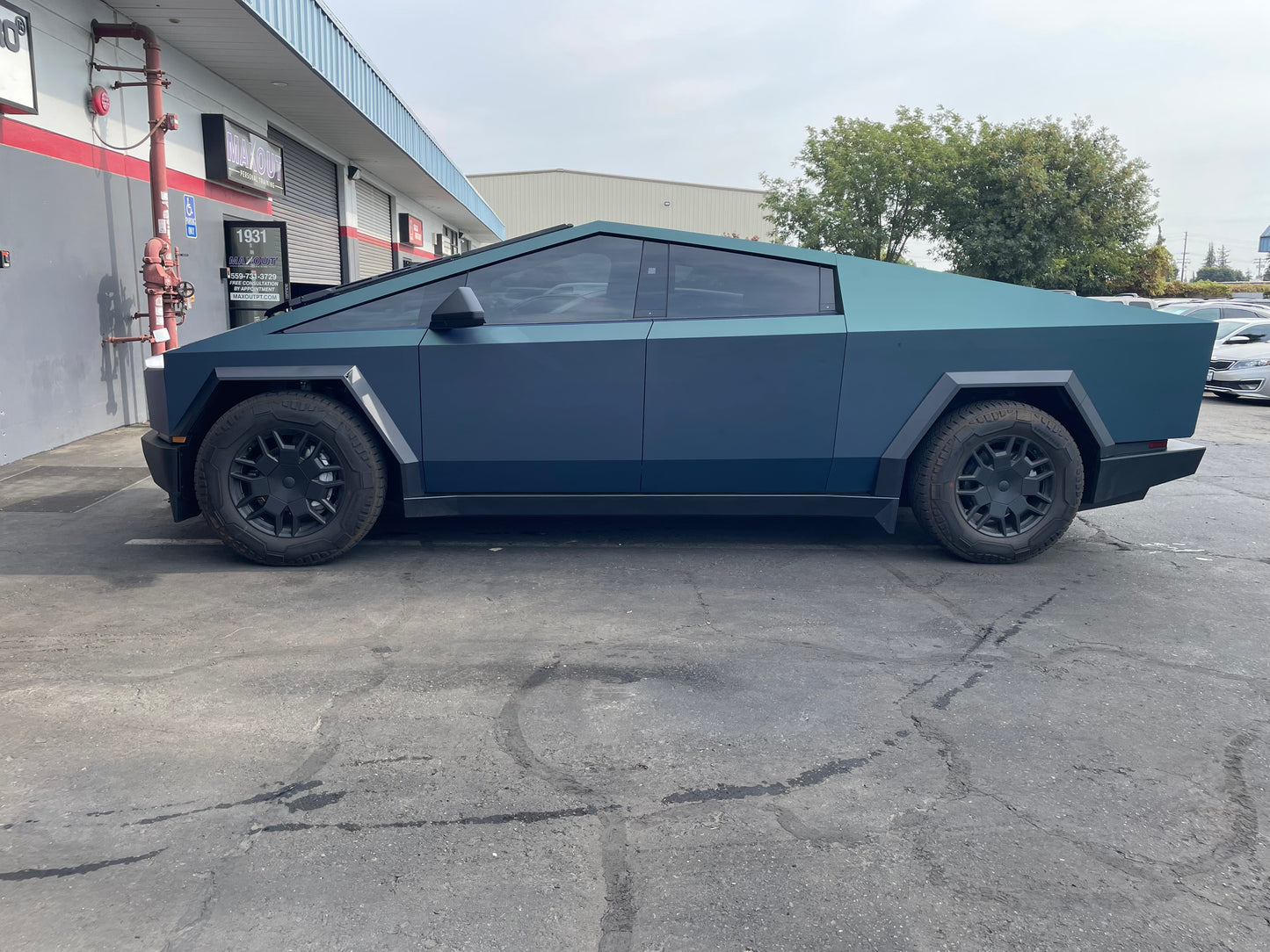 Matte Diamond Aurora Green