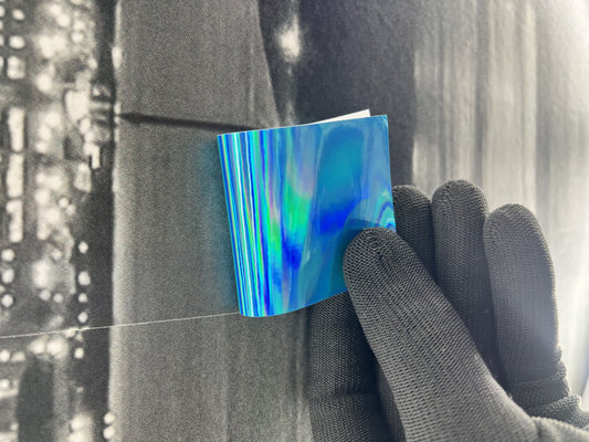 Holographic Sky Blue