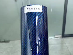 Blue Carbon Fiber
